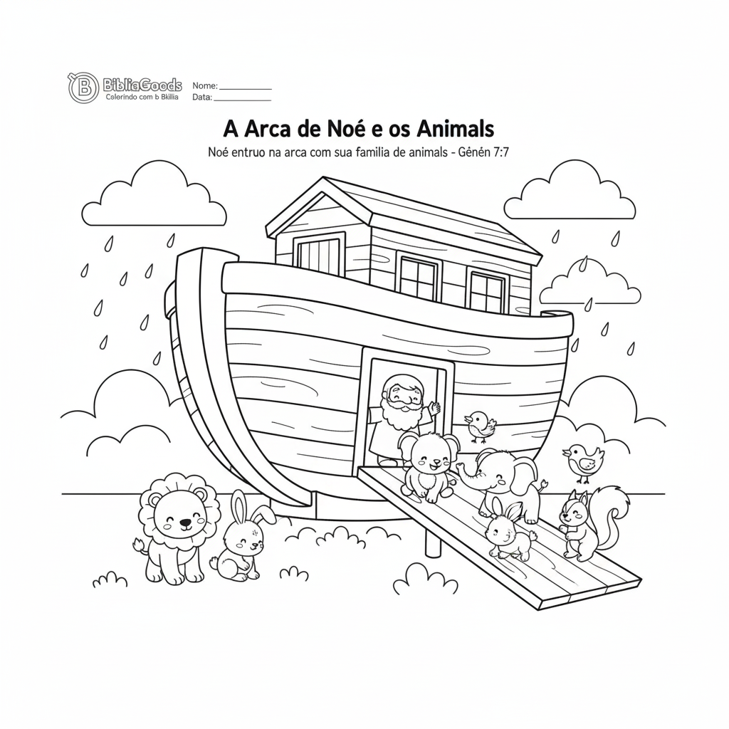 Desenho de Davi e Golias